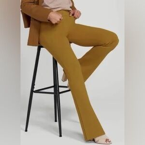 Classic Betabrand Two-Pocket DPYP Dress Yoga Pant Sz M Straight Stretch Nutmeg